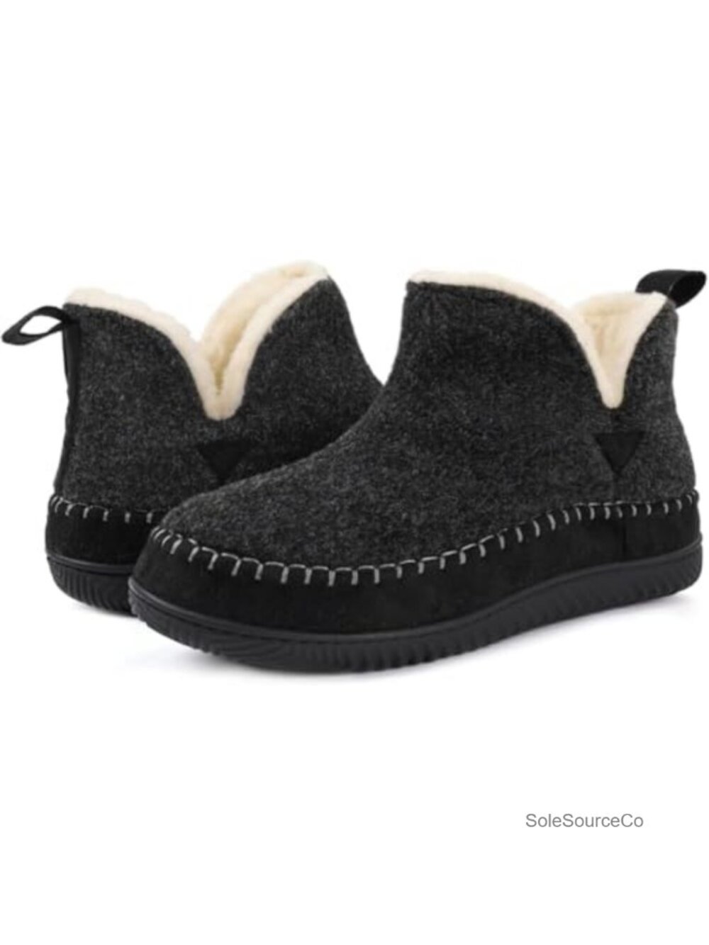 Women's Mocc Slippers Memory Foam Faux Fur House Shoes